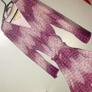 Classy casual wrap dress